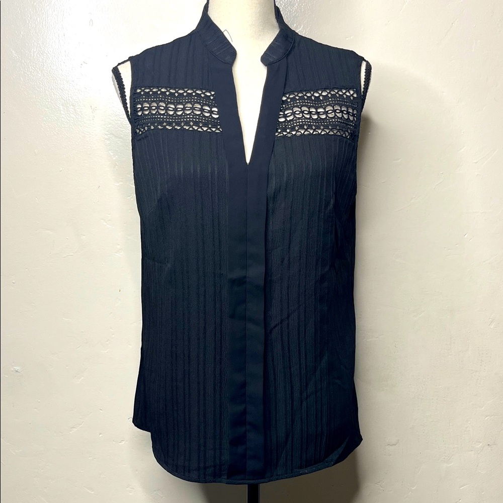 Black Sleeveless Top